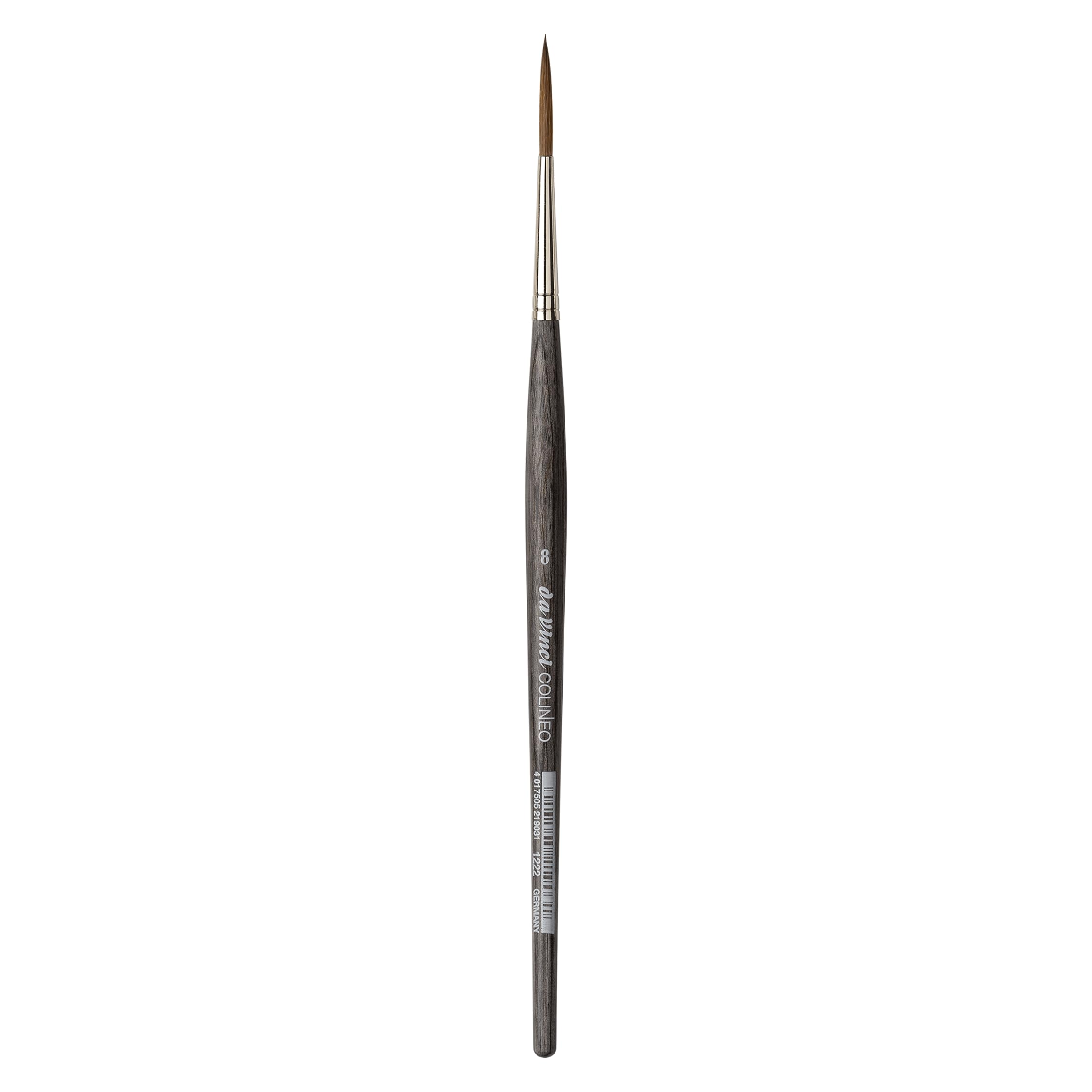 da Vinci, COLINEO Short handle, tugboat/watercolour brush, synthetic fibres, artist's brush, watercolour painting, liquid acrylic paints, made in Germany, tugboat, size 8