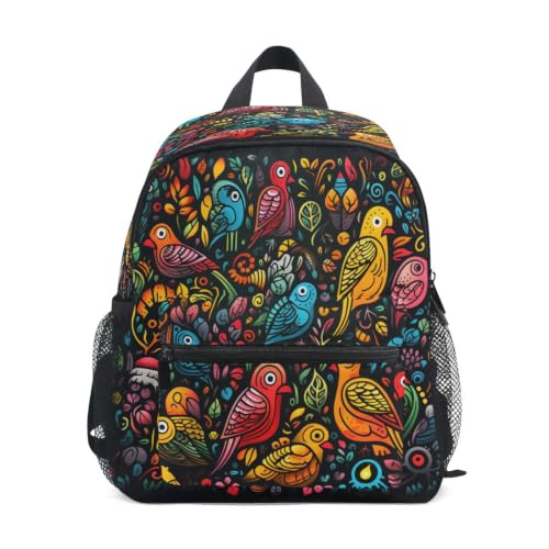 Sac à dos enfant perroquets pour l'école maternelle et le préscolaire