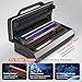 Upgraded Vacuum Sealer for Liquid, SEATAO 90Kpa Vacuum Sealer Machine for Dry/Moist/Liquid Food, Easy-Lock Handle, Double Heat Seal, Built-in Cutter and Bag Storage & Removable Drip Tray