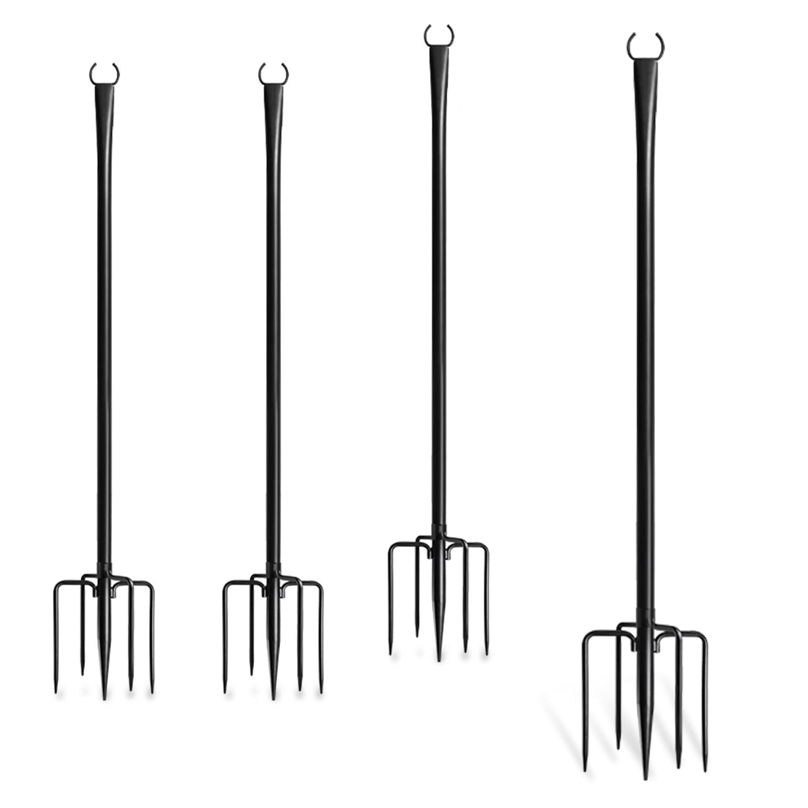 Poteaux pour Guirlandes Lumineuses Anti-Intempéries Robuste Coupe-Vent