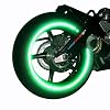 customTAYLOR33 (Alle Voertuigen) Groene Hoge Intensiteit Grade Reflecterende Veiligheid Velgbanden (Moet je velgmaat…