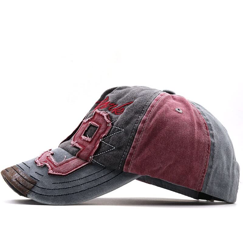 Image of Adjustable 79 Denim Cotton Cap Hat-Breathable Baseball Cap Adjustable One Size for Men and Women
