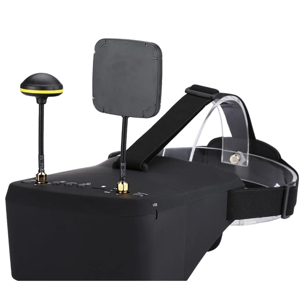 EV800D 5.8G 40CH 12.7 cm 800x480 Video Headset HD DVR Diversity FPV-Brille mit für RC-Modell