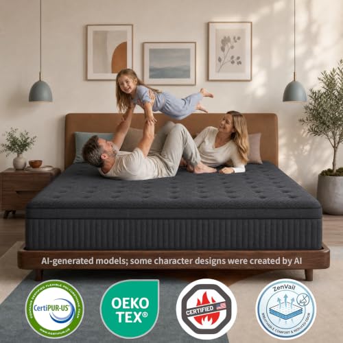 King size memory foam mattress