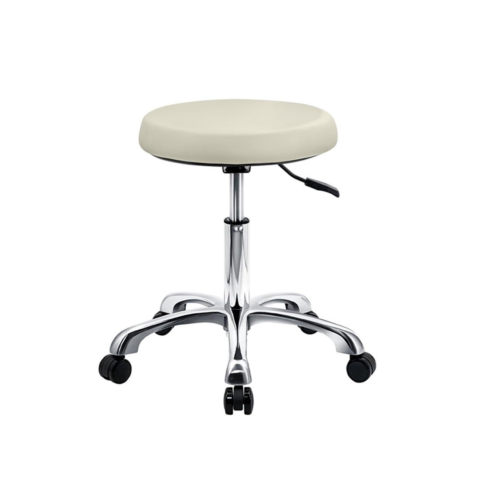 Taboret siodłowy, hydrauliczny taboret obrotowy dla kosmetyczek, krzesło rysunkowe obracane o 360°, meble do masażu urody spa i kliniki dentystycznej (A6)