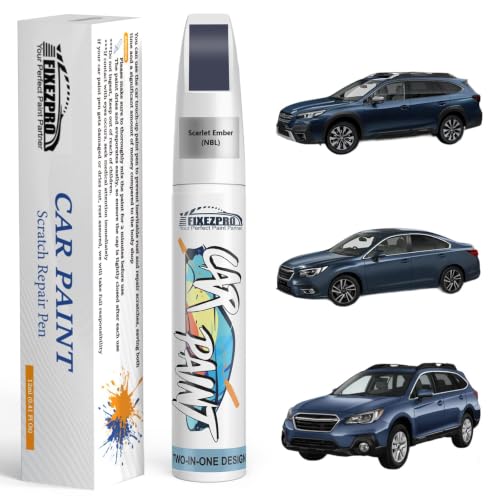 Image of Twilight Blue Metallic(H1Q) Touch Up Paint for Subaru, Color Exact Match Car Paint Scratch Repair Remover Pen Kit Quick & Easy to Fix Vehicle Chips and Automotive Nicks Scuff