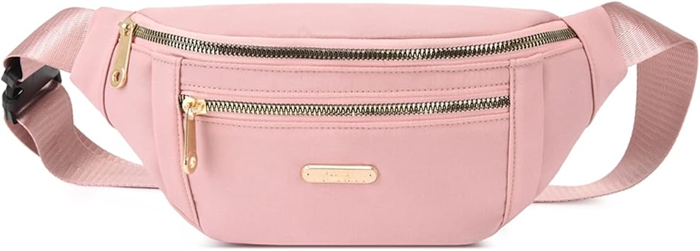 Crossbody Fanny Pack for Men&Women,Large Waist Bag & Hip Bum Bag with Adjustable Strap for Outdoors Workout Traveling Casual Running Hiking Cycling