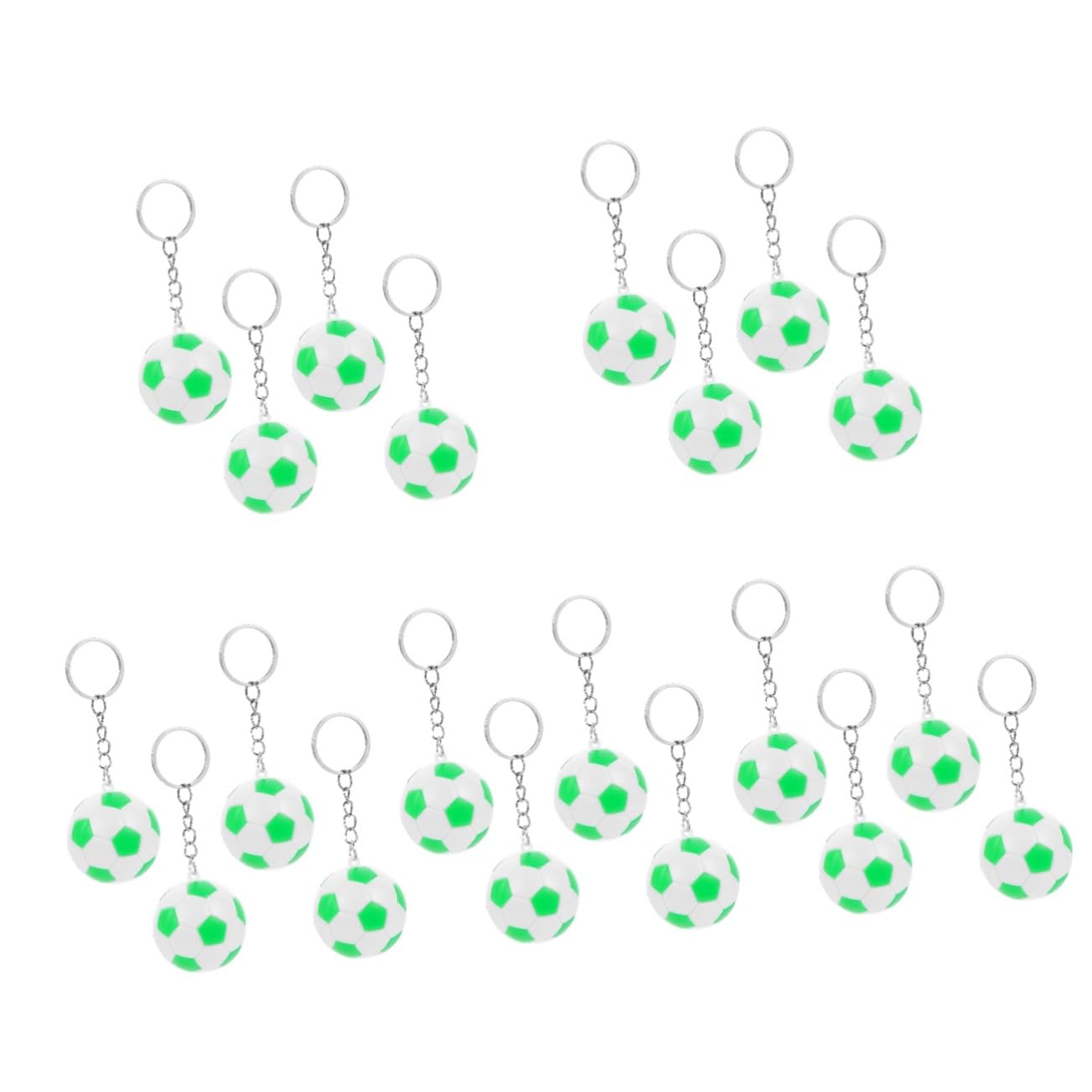 Toyvian 12 Piezas De Simulación De Fútbol Colgante Carteras Para Niños Mini Llavero Mini Cosas Para Bolso Llaveros Para Adolescentes Bolso Encanto Regalos Para Fanáticos Del Fútbol