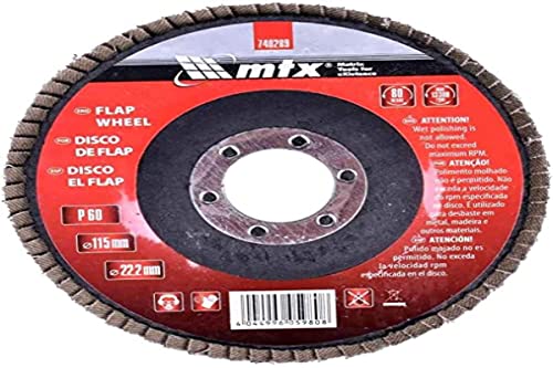 Disco Flap Grão 25 Diâmetro 115 x 22 mm