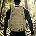 DMMWCX Backpack 45L Waterproof Fishing Hunting Backpack Outdoor Tactical Sports Camping Hiking Bag-Camo Black