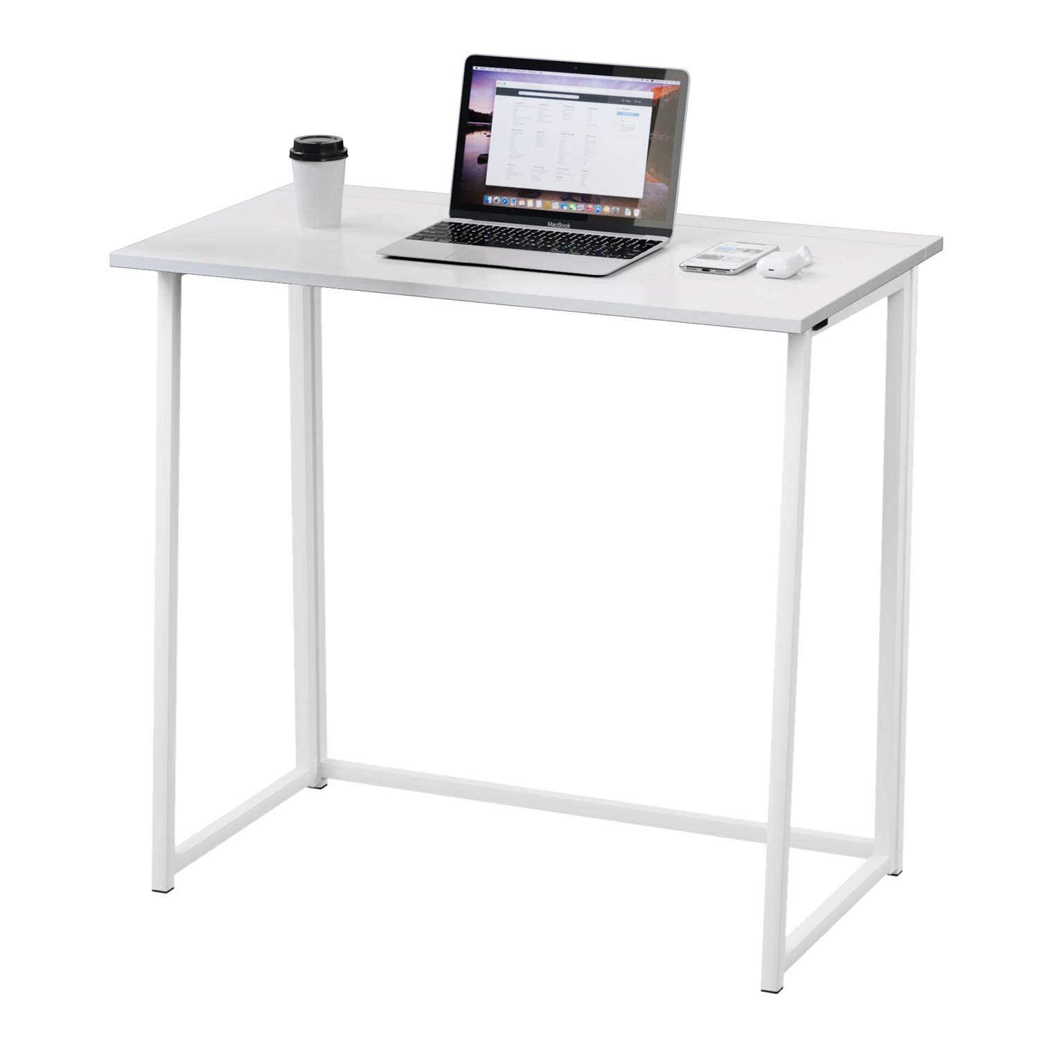 Buy Dripex Compact Folding Desk No Assembly Required Computer Desk Folding Hobby Craft Table