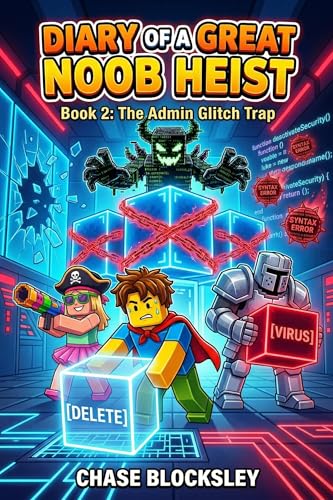 Diary of a Great Noob Heist: Book 2: The Admin Glitch Trap : A Hilarious Roblox Adventure for Kids 7-13