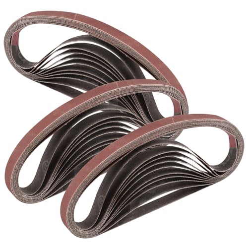 STEBRUAM Sanding Belt 10 x 330 mm,30PCS 400 Grit