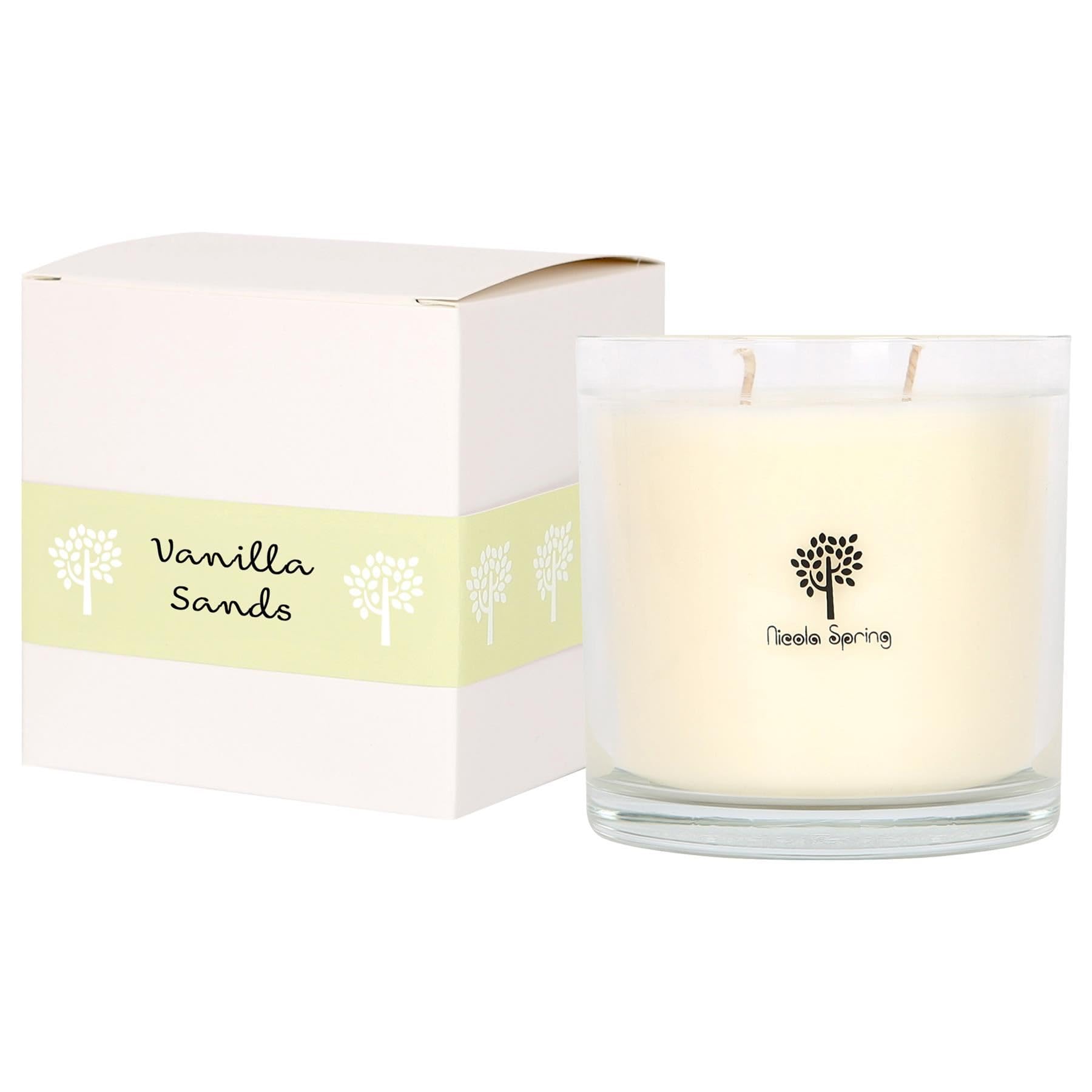 Nicola Spring Soy Wax Scented Candle - 400G - Vanilla Sands