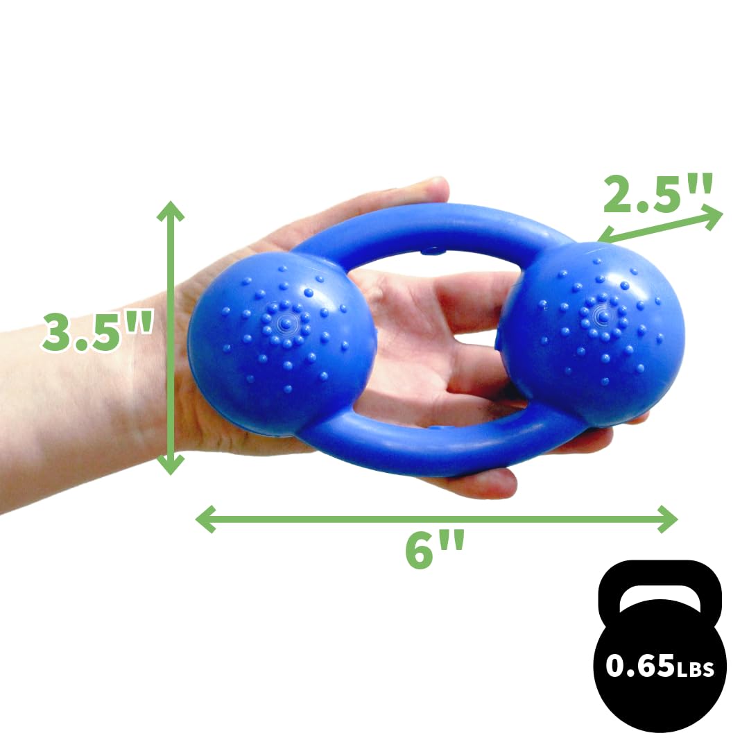 Alpha - Chew - Juguete de goma resistente para perros de tira y afloja para mascotas, elige tu color, 6 pulgadas de largo x 2.5 pulgadas de ancho x 3.5 pulgadas de alto (rojo)