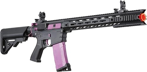 Vista 37 de Lancer Tactical Gen 2 Pistola de perdigones resistente M4 SPR Interceptor, eléctrica, polímero, completa, semiautomática, 1000 rondas, bolsa de 0.01