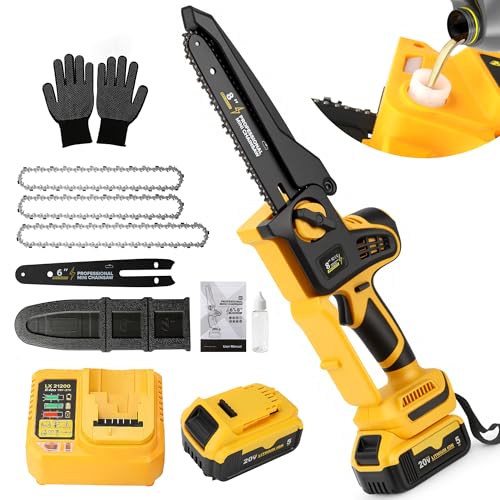 2026 Upgraded 8-Inch Brushless Chainsaw
