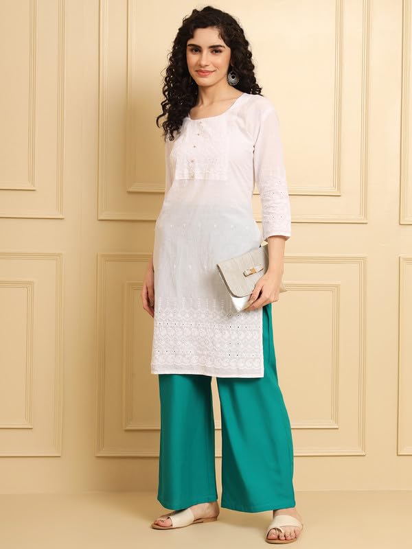 Image of Soft Colors Women Regular Fit Pocket Palazzo