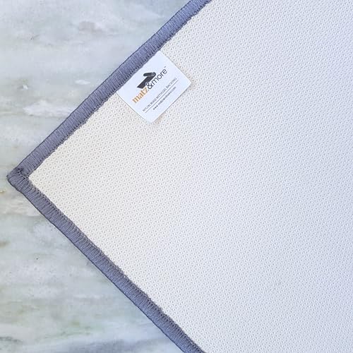 Image of Matz&More Kids Play Area Rug | 100x150 cm | Grey Blue Sky Adventure Design| Soft Nylon Loop Pile Carpet with Anti-Slip Backing | Children's Play, Bed & Classroom Floorings