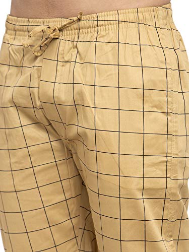 Image of JAINISH Men Checked Tapered Fit Track Pants