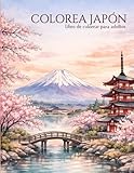 COLOREA JAPÓN: Libro de colorear para adultos
