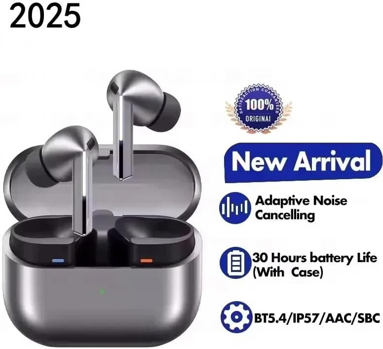 Buds3 Pro Wireless Earbuds, Hybrid ANC in-Ear Headphones, 25H Playtime, Hi-Fi Sound for Gym/Running(Black)