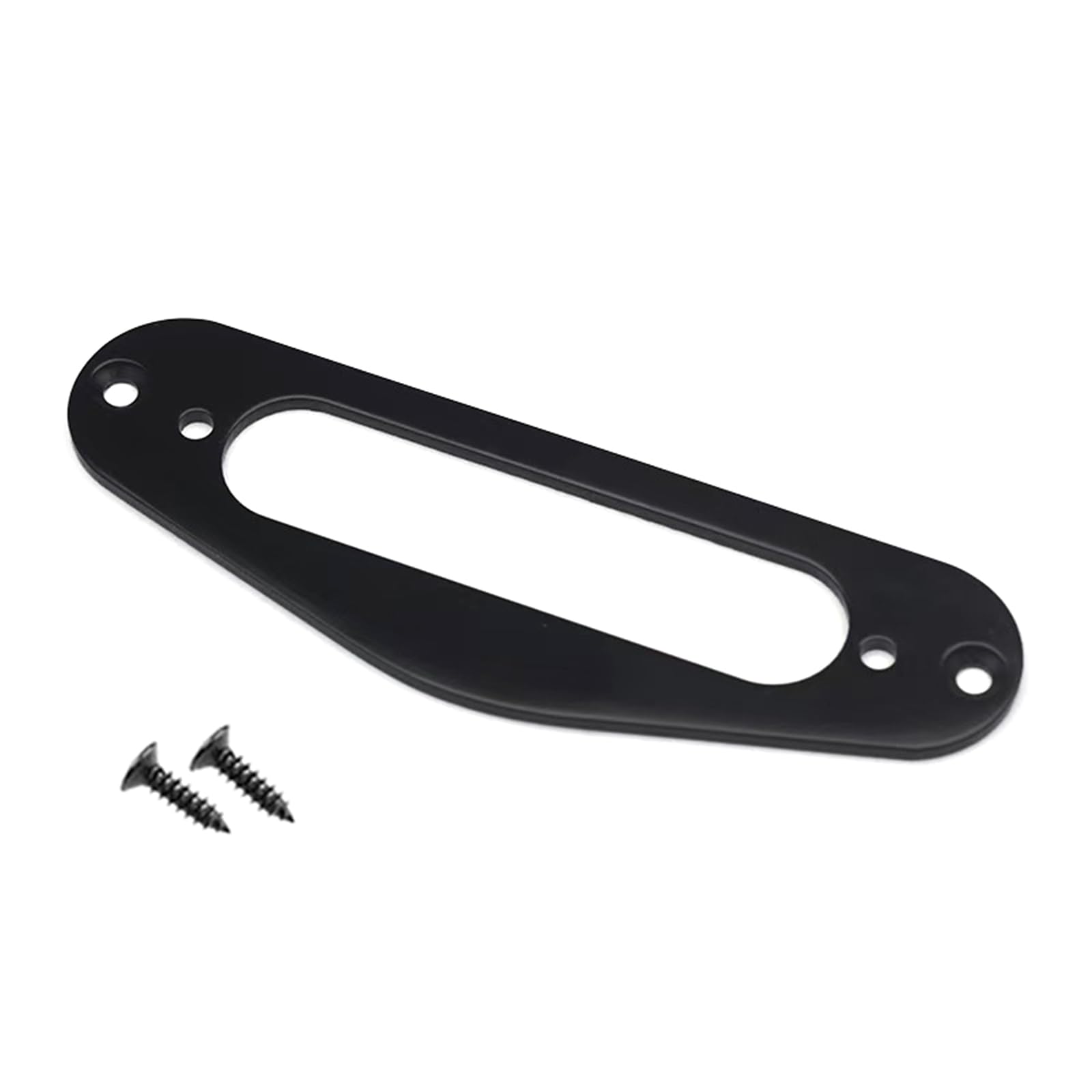 Maxtonser Metal Pickup Surround Mounting Rings with Screws Single Coil Metal Humbucker Pickup Rings Electric Guitar Accessories