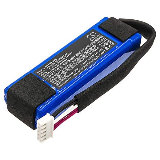 CS-HKP100SL Baterie 3000mAh compatibel met [HARMAN/KARDON] Go Play, Go Play Mini, GO+ Play vervangt CP-HK06, GSP1029102 01