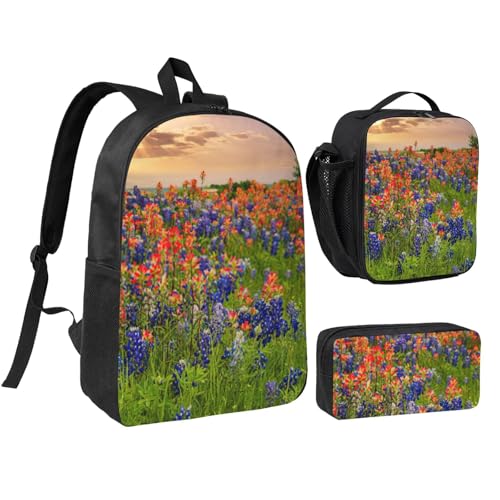Sac à dos Texas Bluebonnets 3 en 1 pour ne plus oublier sa boîte à déjeuner