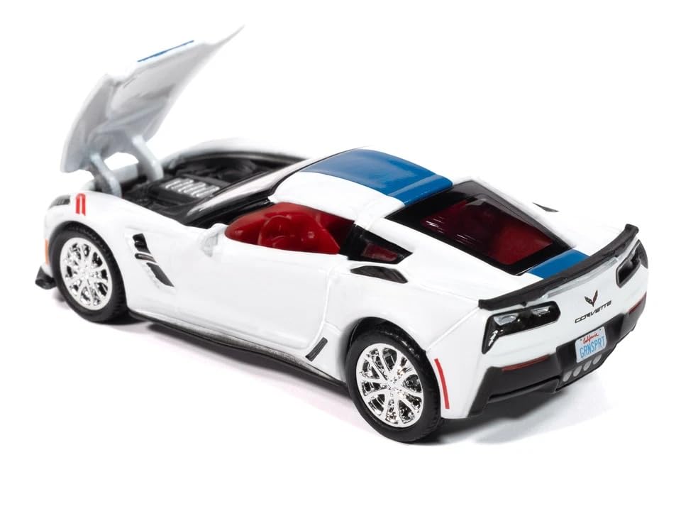 Modelo de Auto 2018 Grand Sport Blanco 1:64 Auto World miniatura 2