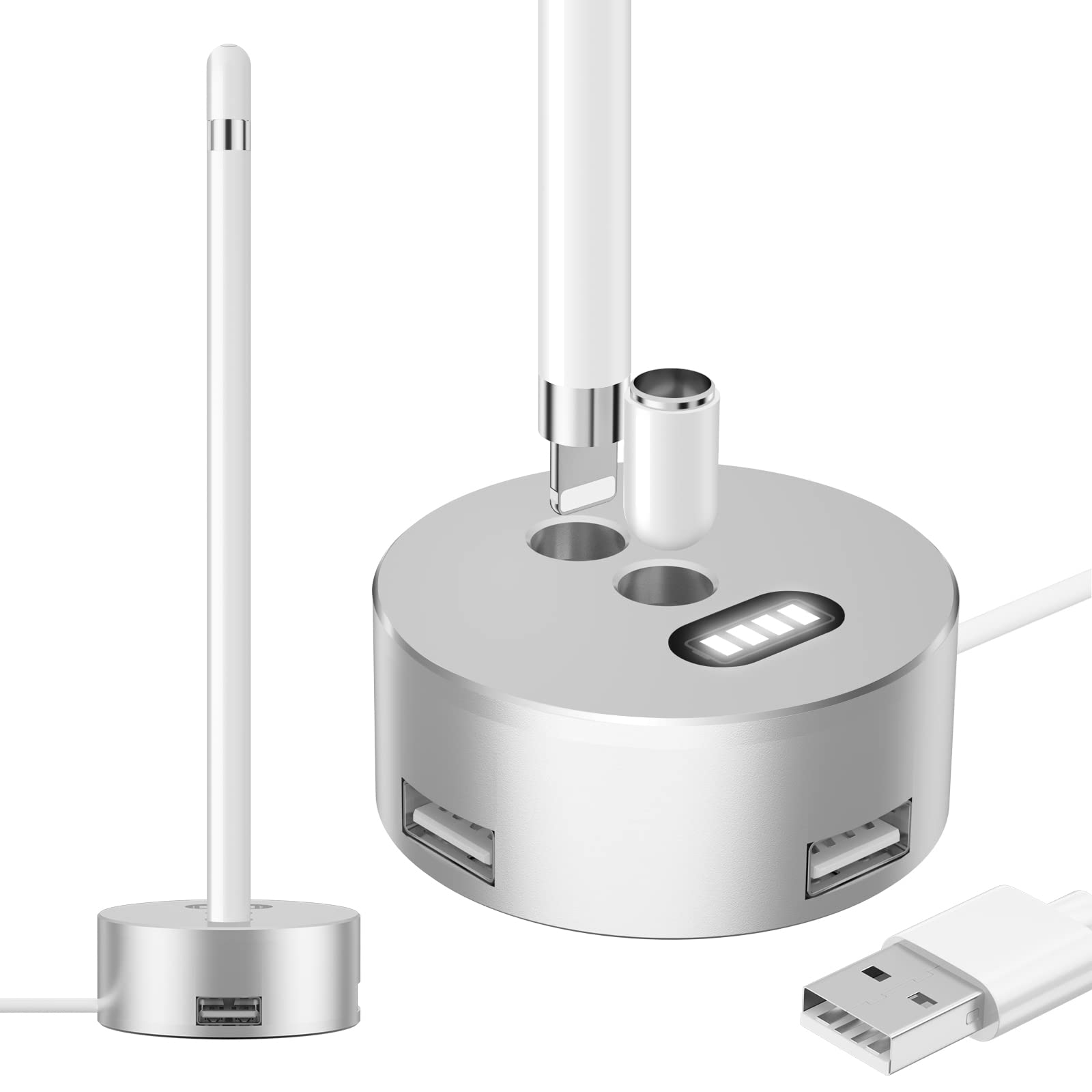 Amazon | iMangoo Apple Pencil 充電 スタンド 充電情報表示機能 USB 