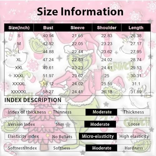 Ugly Christmas Sweater Women Funny Pattern Cute Xmas Holiday Knit Sweaters Oversized Crewneck Pullover Tops4