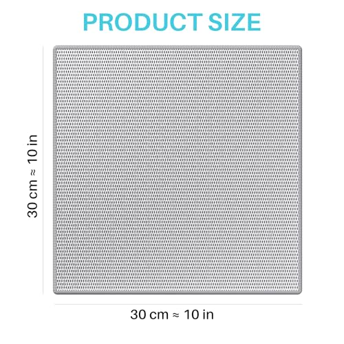 Image of JOYMOOP Non Scratch Wire Dishcloth-10 PCS, Double Layers Multipurpose Wire Dishwashing Rags, Wet & Dry Cleaning Rags for Dishes, Cookware, Sinks, Stoves & Fireplaces (11.8 inch x 11.8 inch)