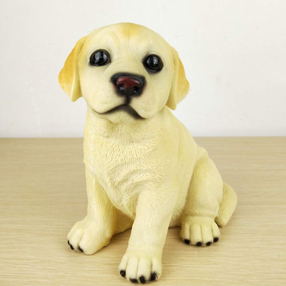 Statue de chien mignon AMUCK figurine chat de collection pour deco maison