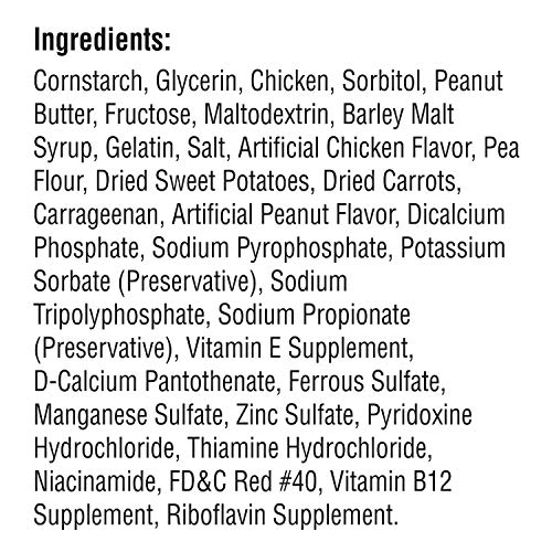 SmartBones Rawhide-Free Peanut Butter Mini Bones 16 Count (Pack of 1) SmartBones Rawhide-Free Peanut Butter Mini Bones 16 Count (Pack of 1)