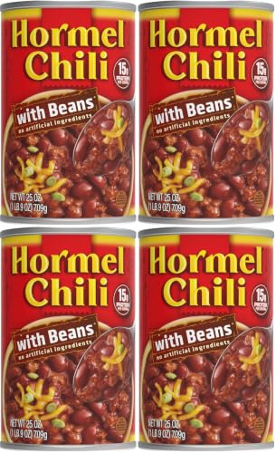 Image of Hormel Chili with Beans, 25 Oz (Pack of 4)