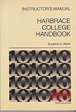 Instructor's Manual Harbrace College Handbook