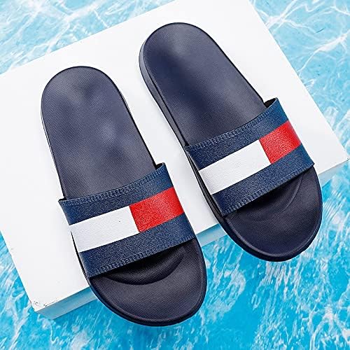 メンズ スリッパ メンズ 夏 レザースリッパ ビーチスリッパ カラーマッチング 男性と女性 カップル 屋内 家庭用スリッパ