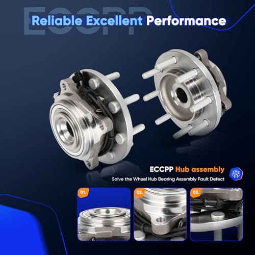 Image of ECCPP 515206 Wheel Bearing Hub Assembly for Ram 2500 2019-2023