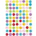 Baker Ross Boutons autocollants colorés pour les œuvres d'art et loisirs créatifs pour enfants (Lot de 112)