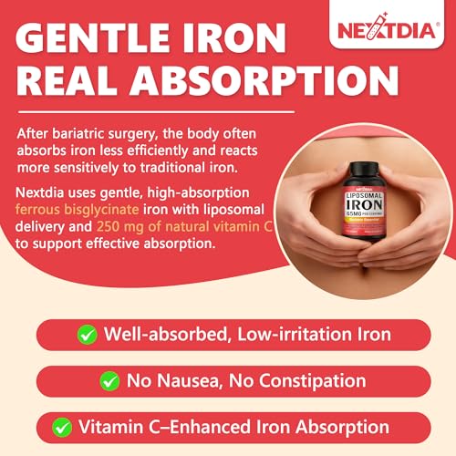 Nextdia Liposomal Iron Bisglycinate Softgels