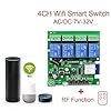Daroplo-1-modulo-de-control-remoto-Tuya-APP-Smart-Home-interruptor-de-plastico-verde-multicanal-5-V-12-V-24-V-para-Alexa-Home