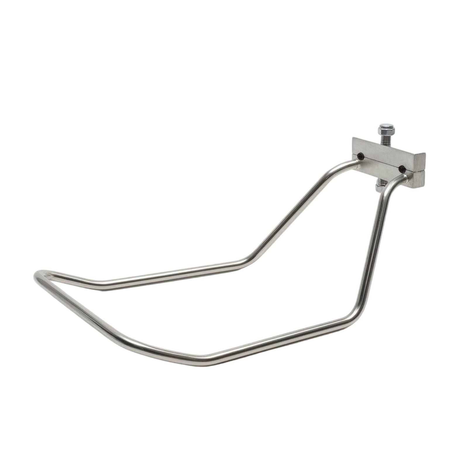 MERIGLARE Porte-Bagages Vélo Arrière INOX Selle Rail Porte Support Porte- Acier Inoxydable 304 Plateforme Stable pour Sacoche 5kg Adapté pour VTT Route Gravel Aventures Plein Air