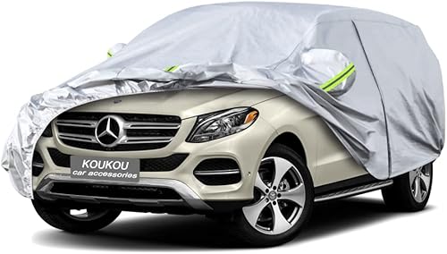 Funda de automóvil de 6 capas para Mercedes-Benz Clase GLE 2015-2024, impermeable para todo tipo de clima, protección contra la nieve y el sol,