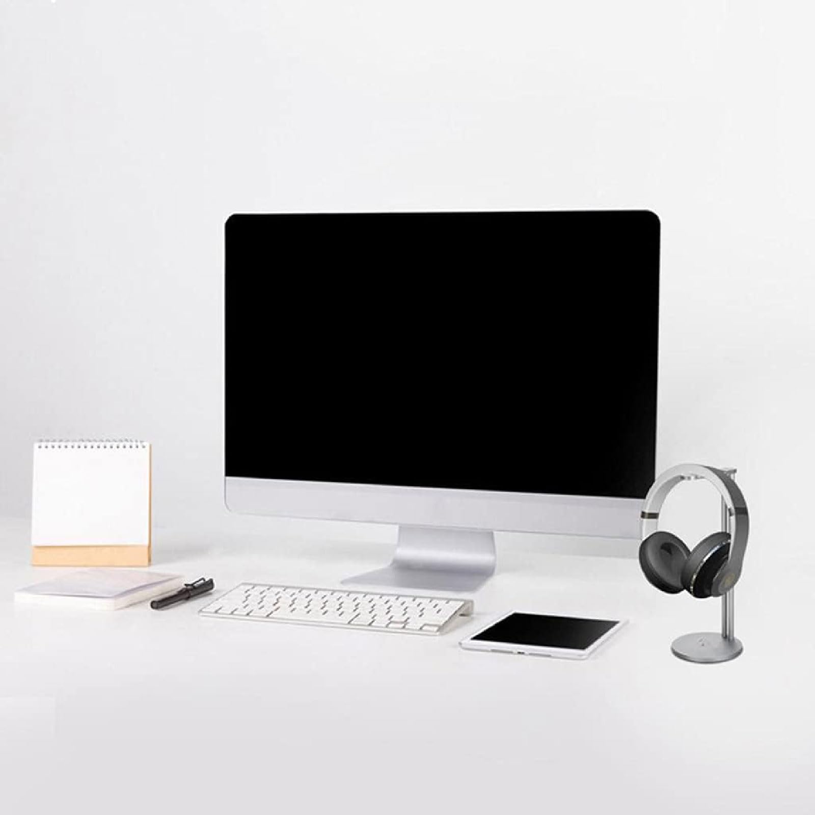 Soporte para auriculares de aleación de aluminio, colgador creativo para auriculares de escritorio, soporte para exhibición de auriculares, soporte para colgar auriculares para todos los auriculares