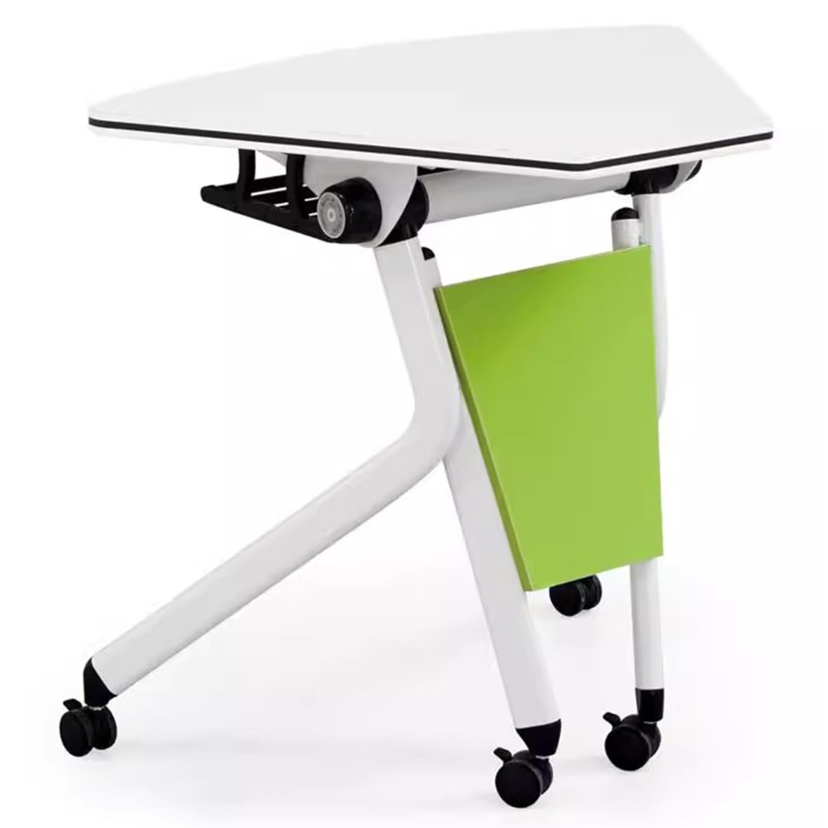 Table de réunion et de séminaire courbée pour résoudre le manque de place en bureau