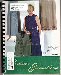 Couture Embroidery (Volume I) - Buy now