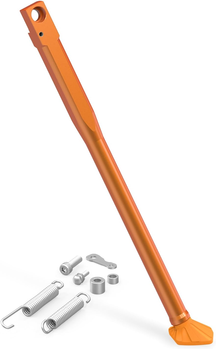 NICECNC Motorcycle Sidestand with Spare Part 50303023000 Compatible with KTM EXC 125 150 200 250 300 400 450 525 1998-2007