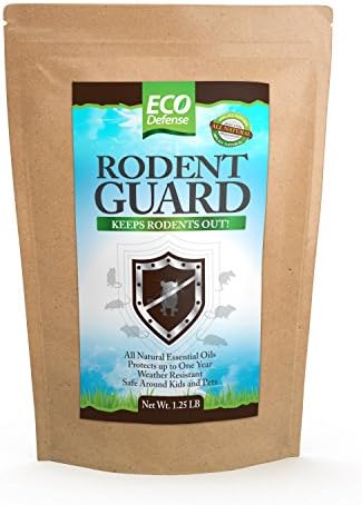 Eco Defense Mice Repellent Pellets - Mouse Trap Alternative - 100% Natural Essential Oils Blend - 1.25 LB - Effective for Mice and Rats
