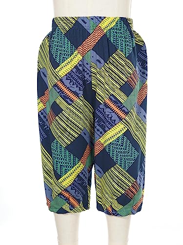 Little Kids Unisex Smocked Harem Baggy Pants Girls Boys Sports Dance Shorts Trousers Bohemian Casual Wear3